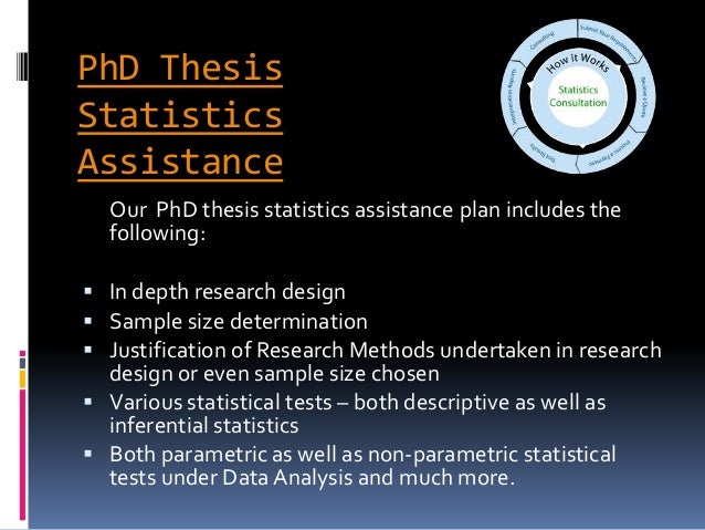 Dissertation statistical assistance